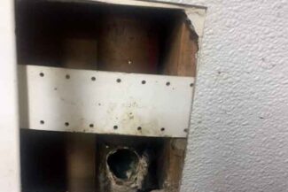 UNSIGHTLY ACCESS HOLES?